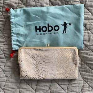 HOBO gold snakeskin wallet - never used